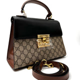 Gucci Padlock Top Handle Bag Leather Medium