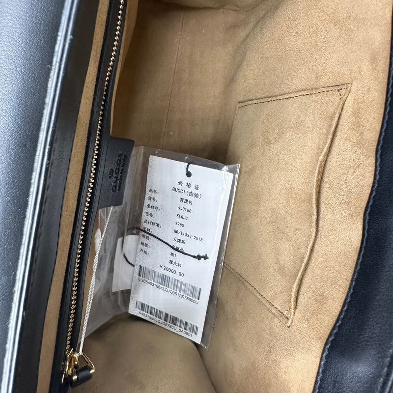 Gucci Padlock Top Handle Bag Leather Medium