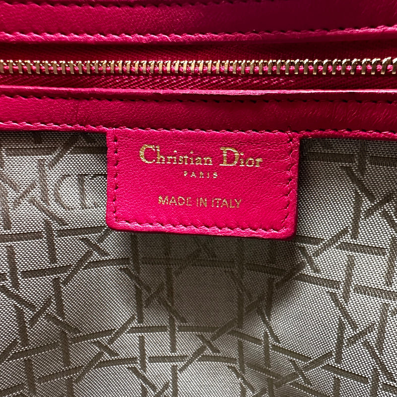 CHRISTIAN DIOR Large Cannage Lady Dior