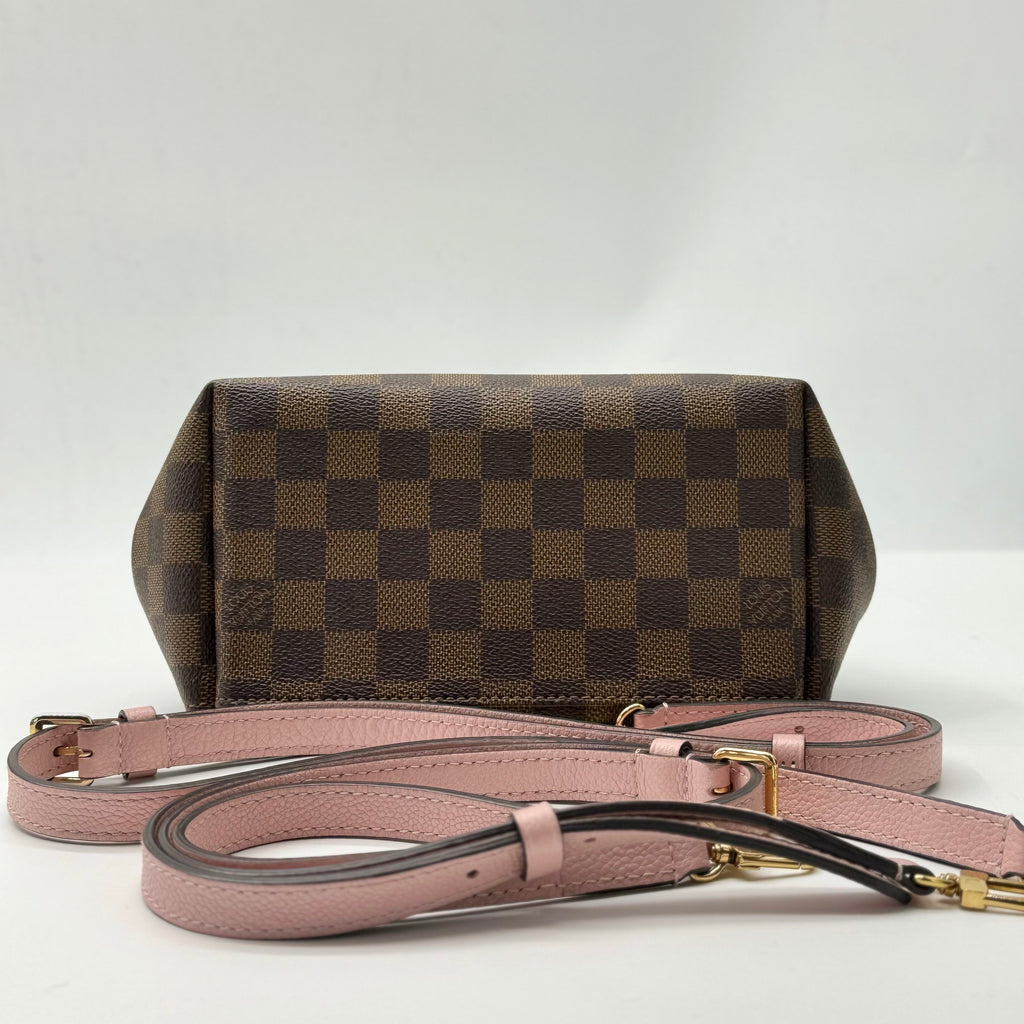 Clapton Backpack Damier and Leather