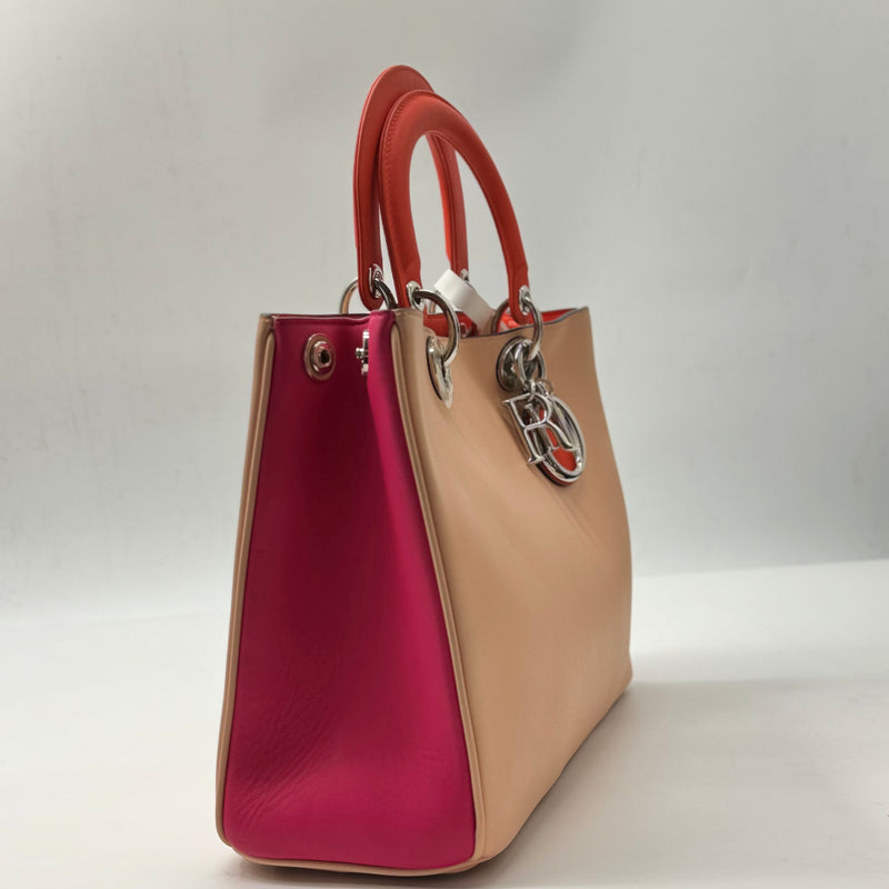 Christian Dior Diorissimo Tote Smooth Calfskin Medium