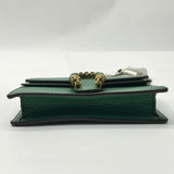 Gucci Calfskin Super Mini Dionysus Shoulder Bag Emerald