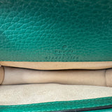 Gucci Calfskin Super Mini Dionysus Shoulder Bag Emerald