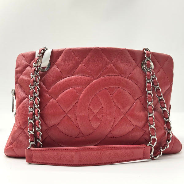 Chanel Timeless CC Expandable Tote Quilted Caviar Medium