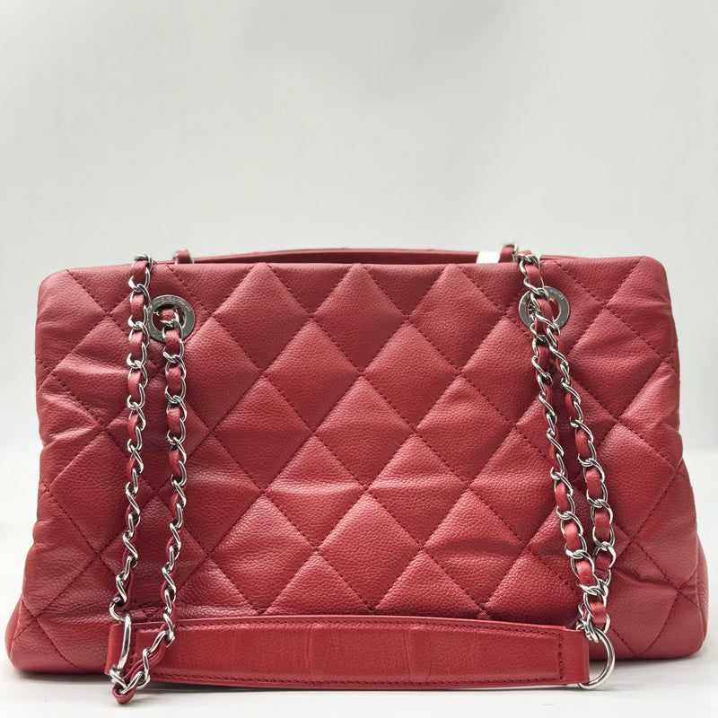 Chanel Timeless CC Expandable Tote Quilted Caviar Medium