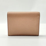 GUCCI pale pink leather BLIND FOR LOVE Small Wallet