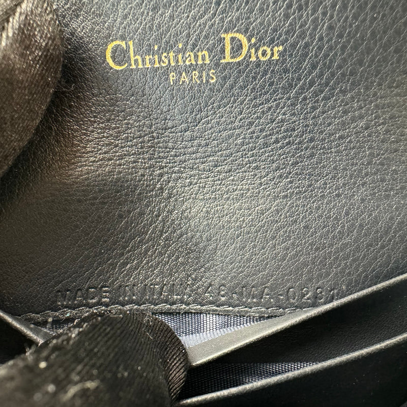 CHRISTIAN DIOR Saddle Card Case Compact Wallet