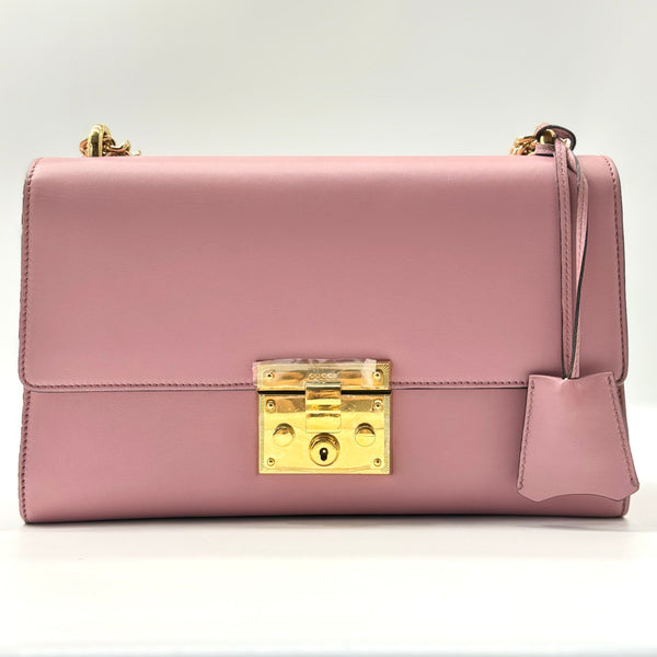 Gucci Padlock Shoulder Bag Leather Small