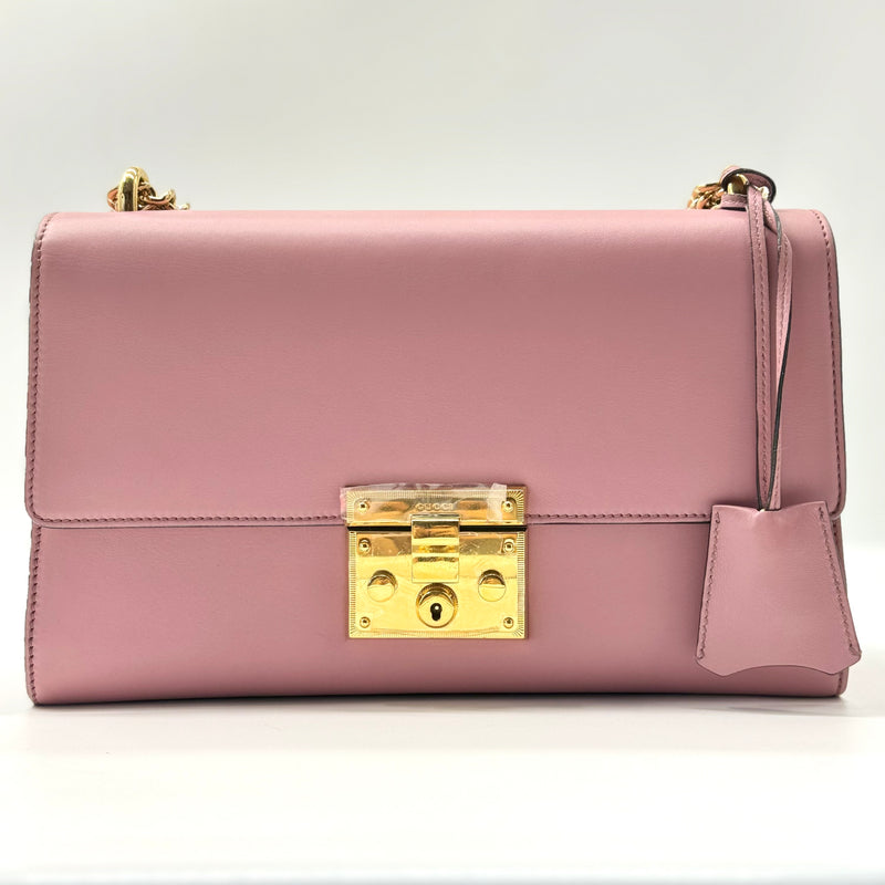 Gucci Padlock Shoulder Bag Leather Small