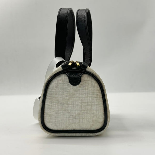 Gucci Joy Boston Bag GG Coated Canvas