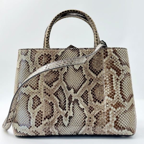 FENDI Petite Python 2Jours Tote