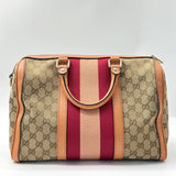 Gucci Vintage Web Boston Bag GG Canvas Medium