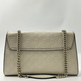 Gucci Emily Chain Flap Bag Guccissima Leather Medium