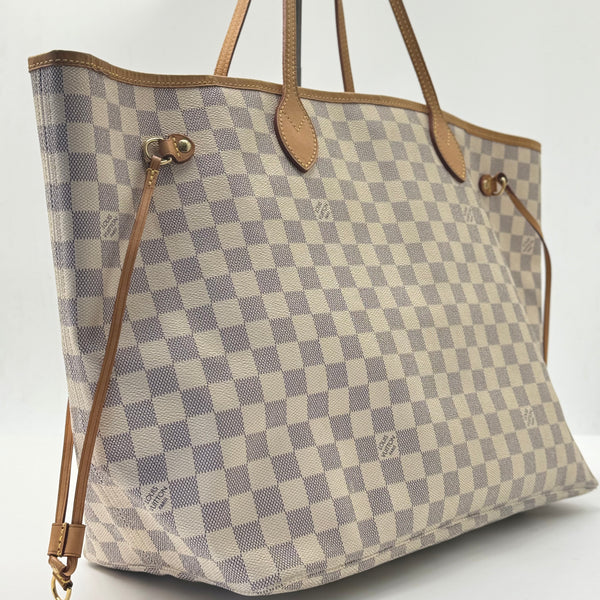 LOUIS VUITTON Damier Azur Neverfull GM