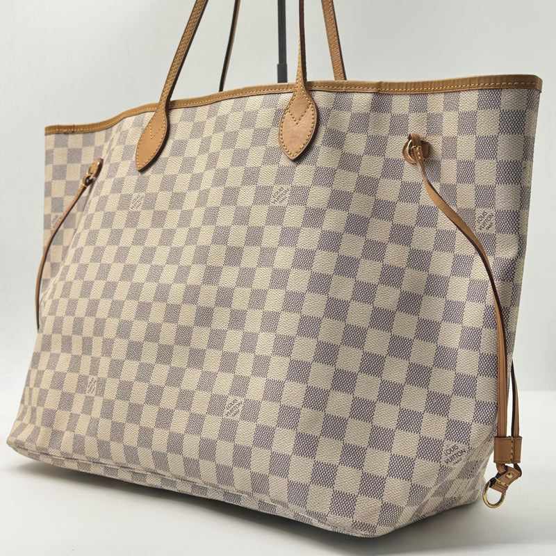 LOUIS VUITTON Damier Azur Neverfull GM