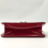 Patent Cannage Miss Dior Promenade Pouch Red