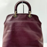 Christian Dior Granville Satchel Leather Medium