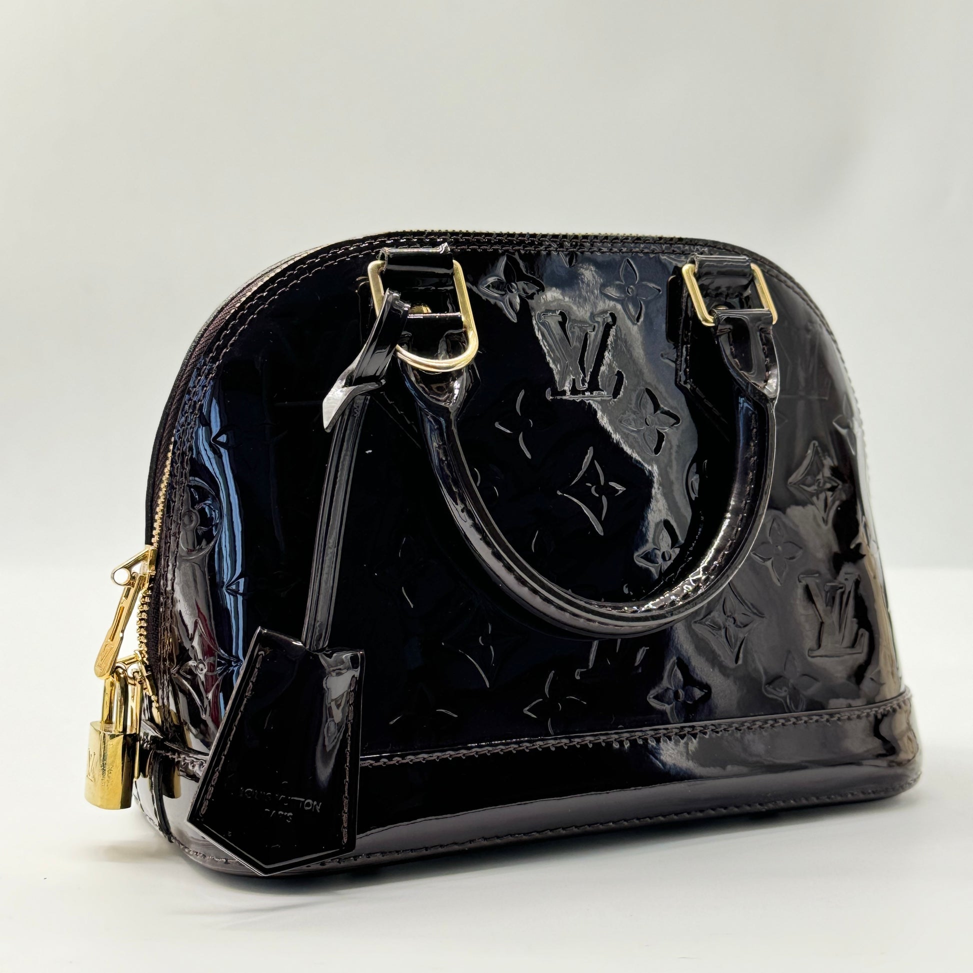 Louis Vuitton Alma Handbag Monogram Vernis BB