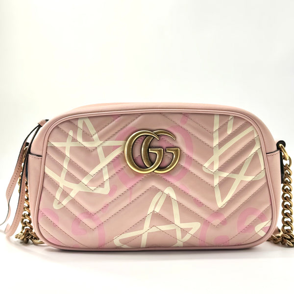 GG Marmont Flap Bag GucciGhost Matelasse Leather