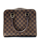 LOUIS VUITTON Coated Canvas Damier Ebene Pattern Vintage