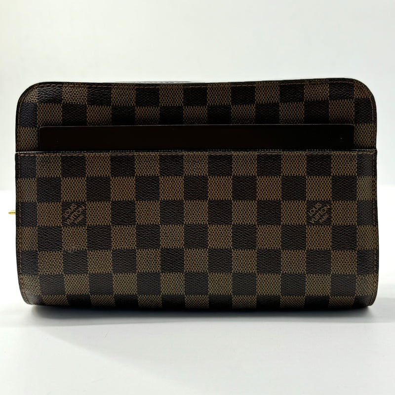 LOUIS VUITTON  Damier Ebene Pochette Saint Louis Clutch