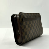 LOUIS VUITTON  Damier Ebene Pochette Saint Louis Clutch