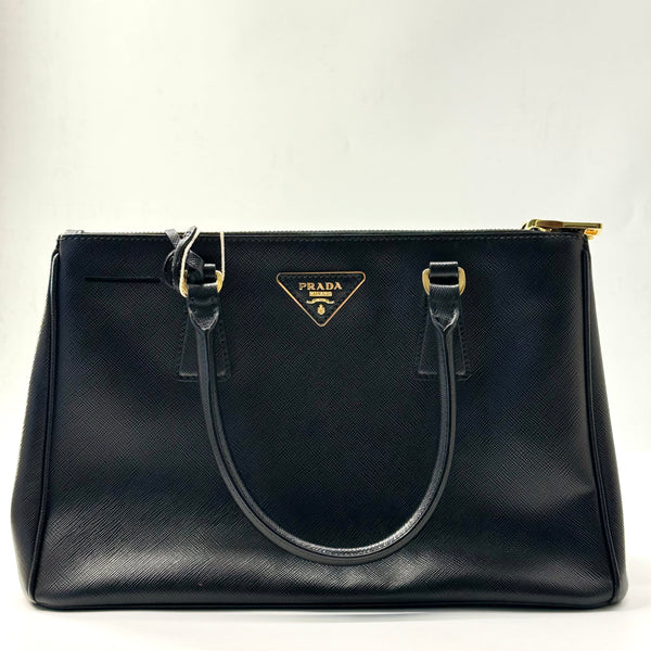 Prada Black Saffiano Leather  Galleria Bag