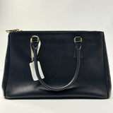 PRADA  Saffiano Medium Galleria Double Zip Tote Black