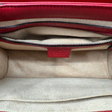 Queen Margaret Top Handle Bag Colorblock Leather