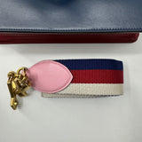 Queen Margaret Top Handle Bag Colorblock Leather