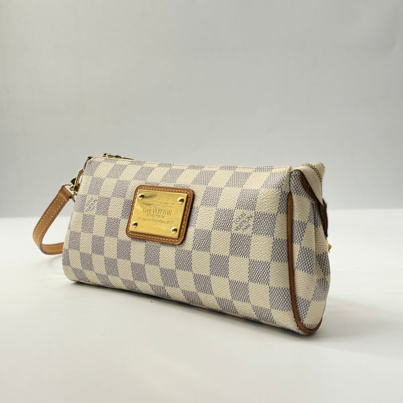 LOUIS VUITTON Damier Azur Eva Pochette