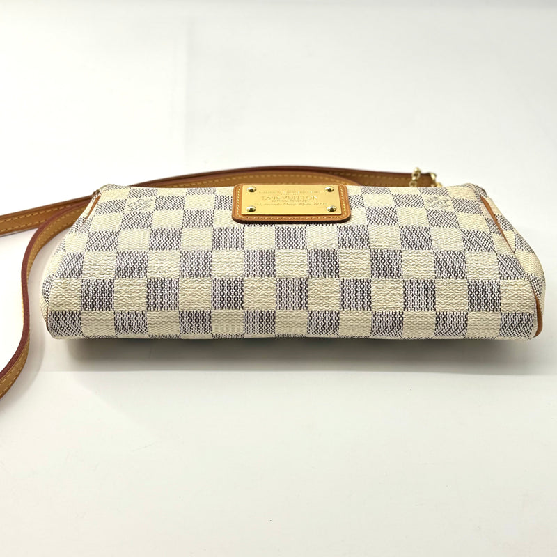 LOUIS VUITTON Damier Azur Eva Pochette