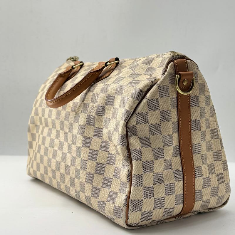 Speedy Handbag Damier Azur Canvas 30