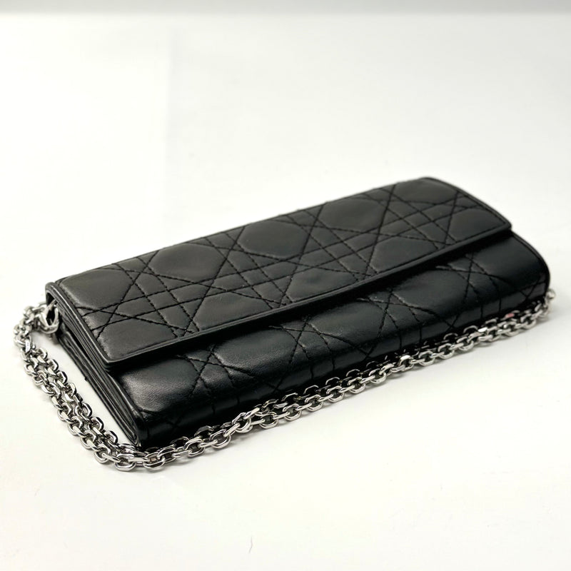 Lady Dior Croisiere Chain Wallet Cannage Quilt Lambskin