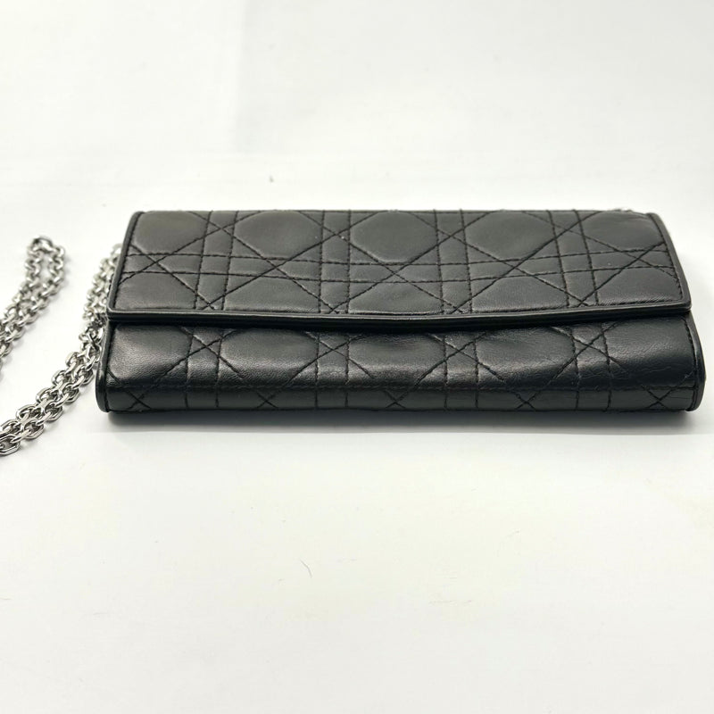 Lady Dior Croisiere Chain Wallet Cannage Quilt Lambskin