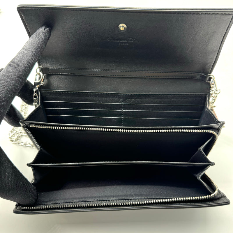 Lady Dior Croisiere Chain Wallet Cannage Quilt Lambskin