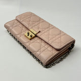 Miss Dior Rendez Vous Chain Wallet Cannage Quilt Patent