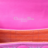 Dior Fuchsia Cannage Quilted Leather Large Miss Dior Flap Bag