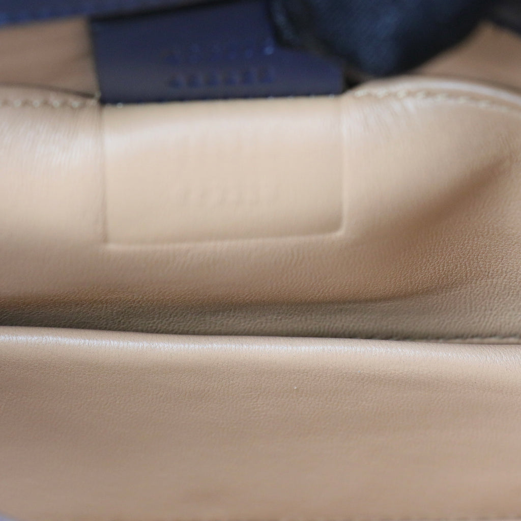 Broadway Pearly Bee Shoulder Bag Embellished Leather Mini