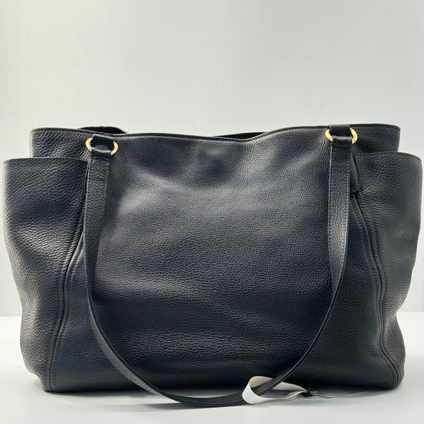 Prada Side Pocket Tote Vitello Daino Medium