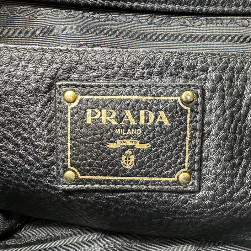 Prada Side Pocket Tote Vitello Daino Medium