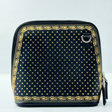 GUCCI  X SEGA Calfskin GUCCY Stars Mini Dome Shoulder Bag Black Gold