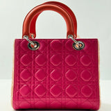 Lady Dior Bag Cannage Quilt Lambskin Medium