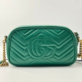 Gucci GG Marmont Shoulder Bag Matelasse Leather Small