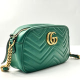 Gucci GG Marmont Shoulder Bag Matelasse Leather Small