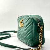 Gucci GG Marmont Shoulder Bag Matelasse Leather Small