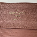 LOUIS VUITTON Calfskin Snakeskin Lockme MM Rose Ballerine