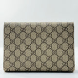 GG Supreme Monogram Mini Dionysus Chain Wallet Beige Taupe