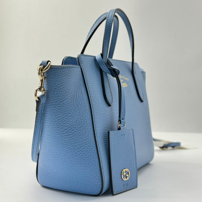 Gucci Swing Tote Leather Mini