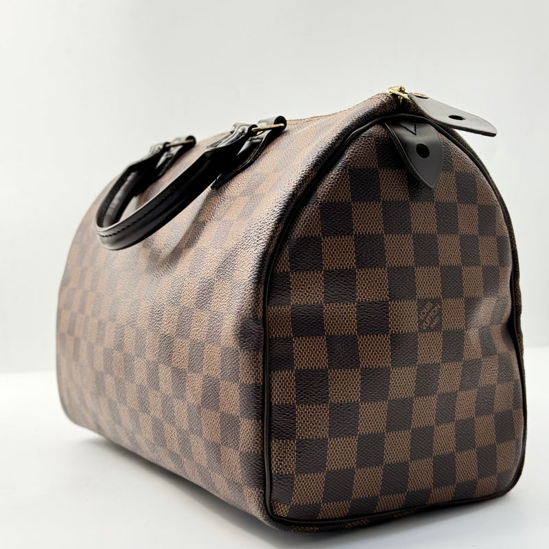 LOUIS VUITTON Damier Speedy 30 Handbag Boston bag